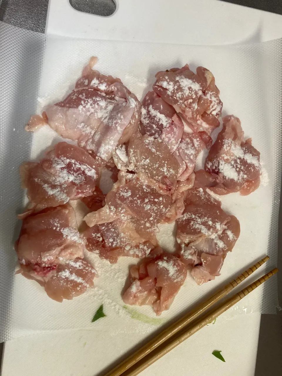 鶏肉に下味|hizen15さん