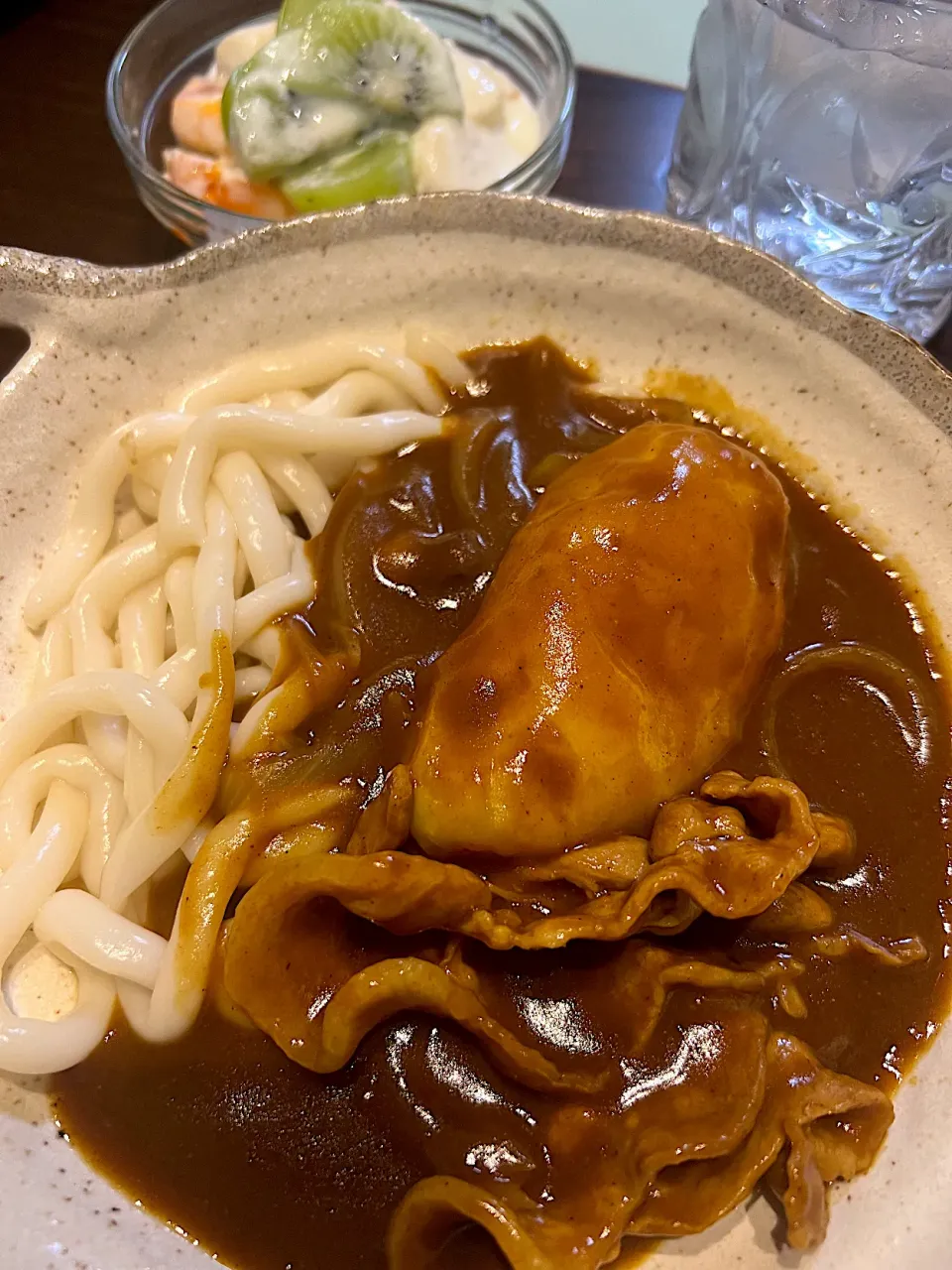 カレーうどん　麺はこんにゃく|あささん