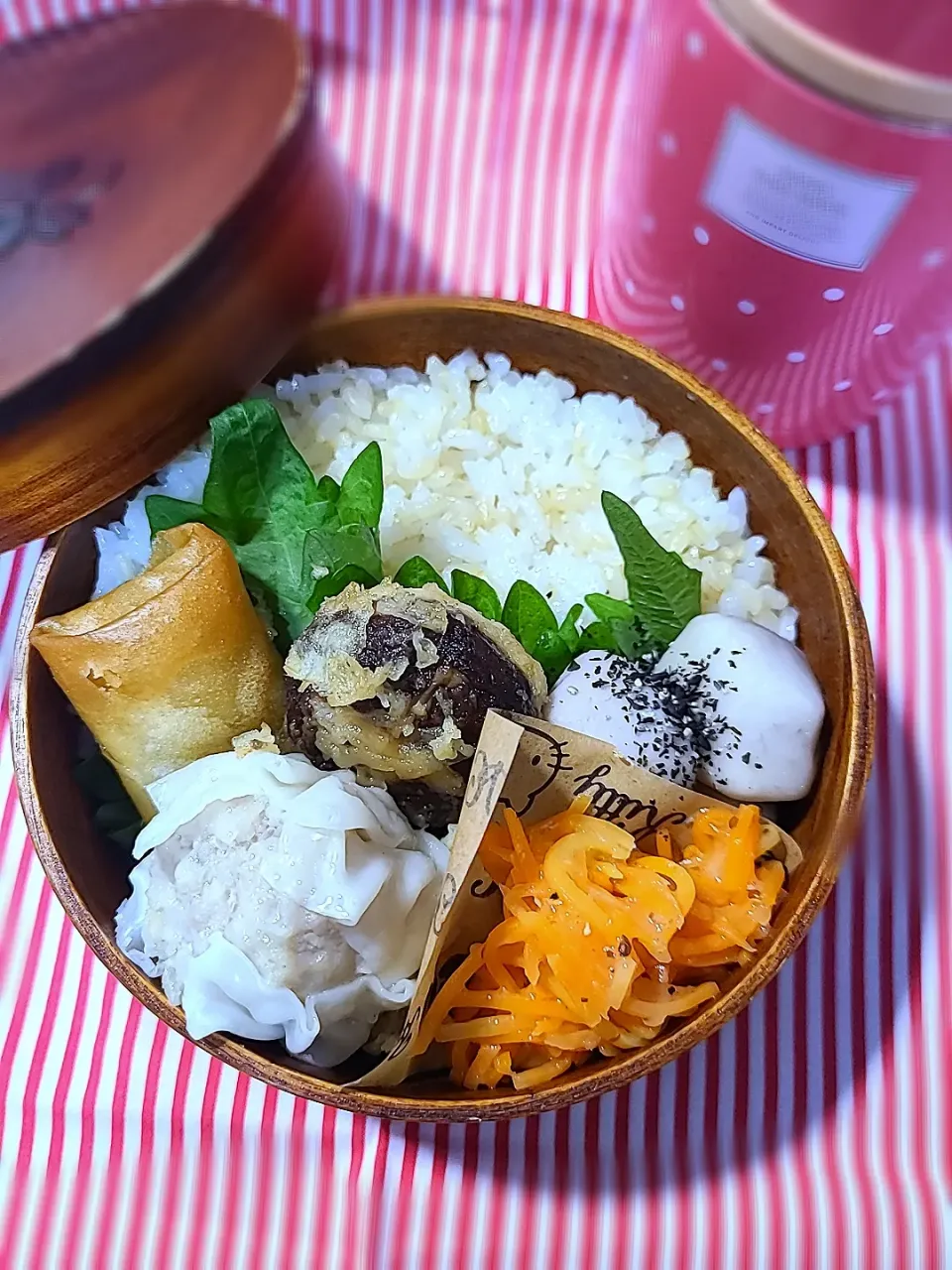 旦那弁当 しいたけ肉詰め|ハル猫さん