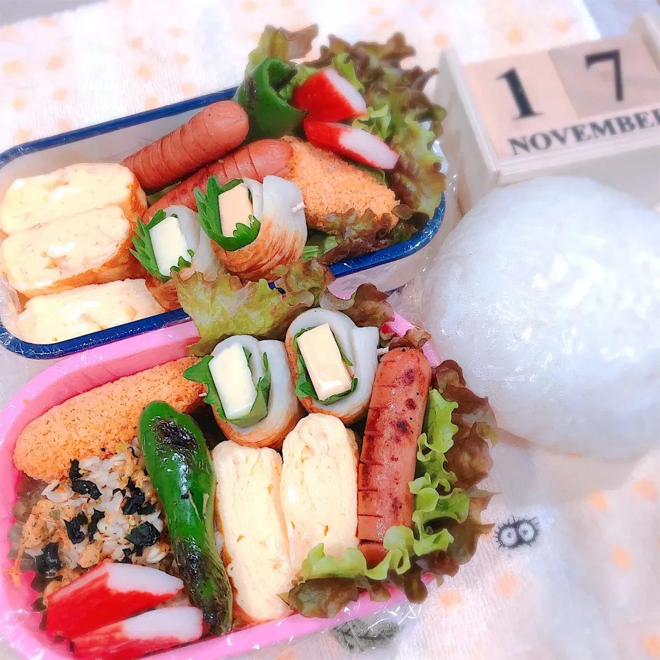 いつもの⚑︎⚐︎⑅︎◡̈︎*2023.11.17お弁当|ぁゃ🍃さん