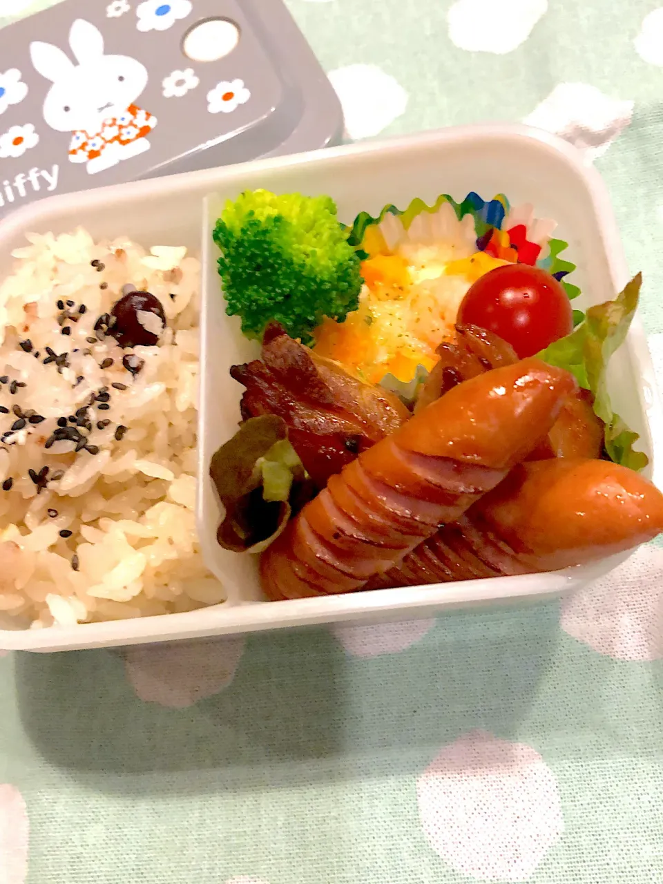 Snapdishの料理写真:2023.11.21  ※今日のお弁当※チキンステーキ♬*°|rinrin*mama*さん