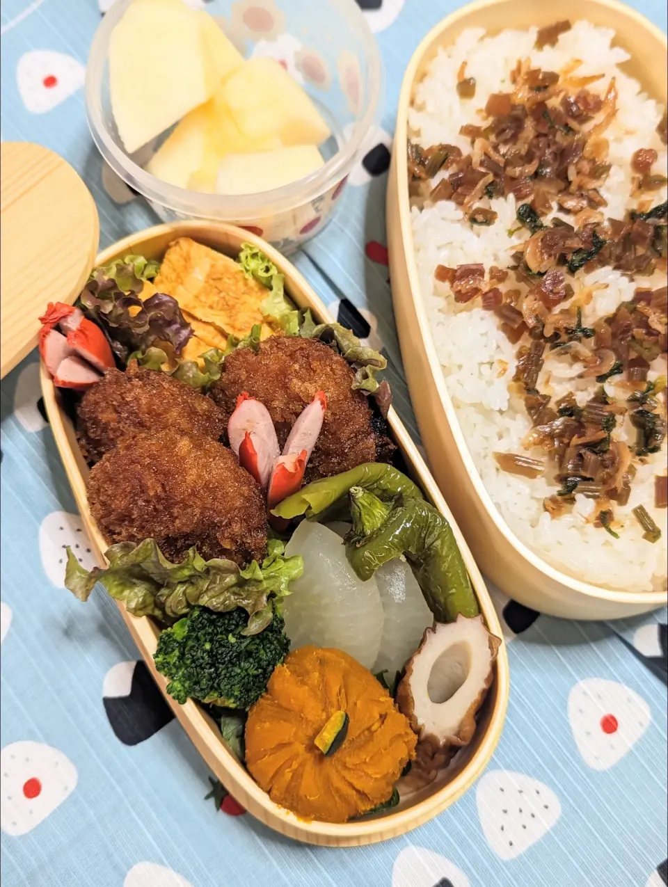 Snapdishの料理写真:本日のお弁当〜ヒレカツ弁当〜|f.1125beさん