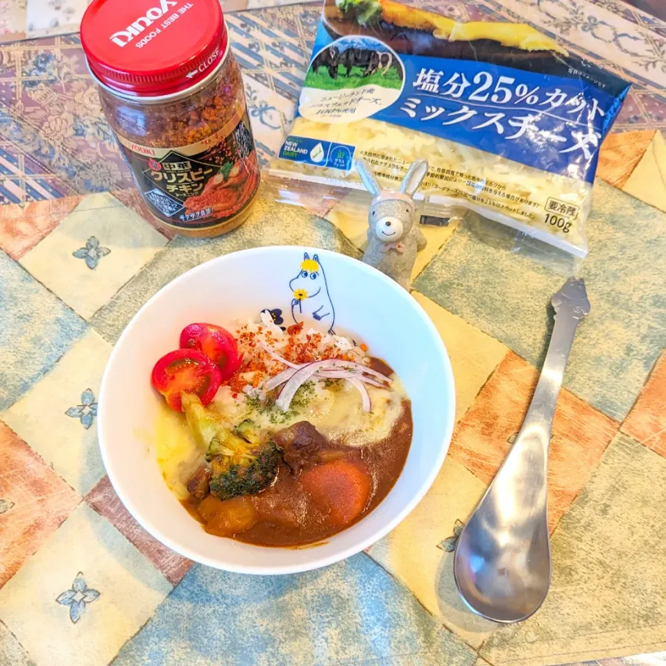 クリスピーチーズカレー🍛|naonaomimichanさん