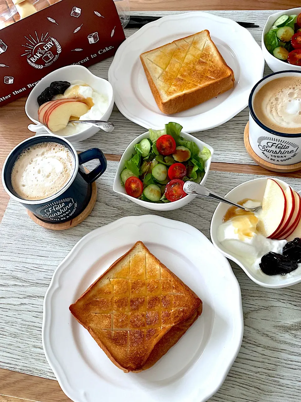 バタートーストの朝食|シフォンさん