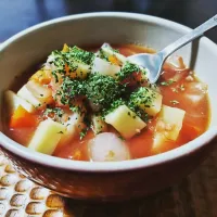 腸活具だくさんスープ