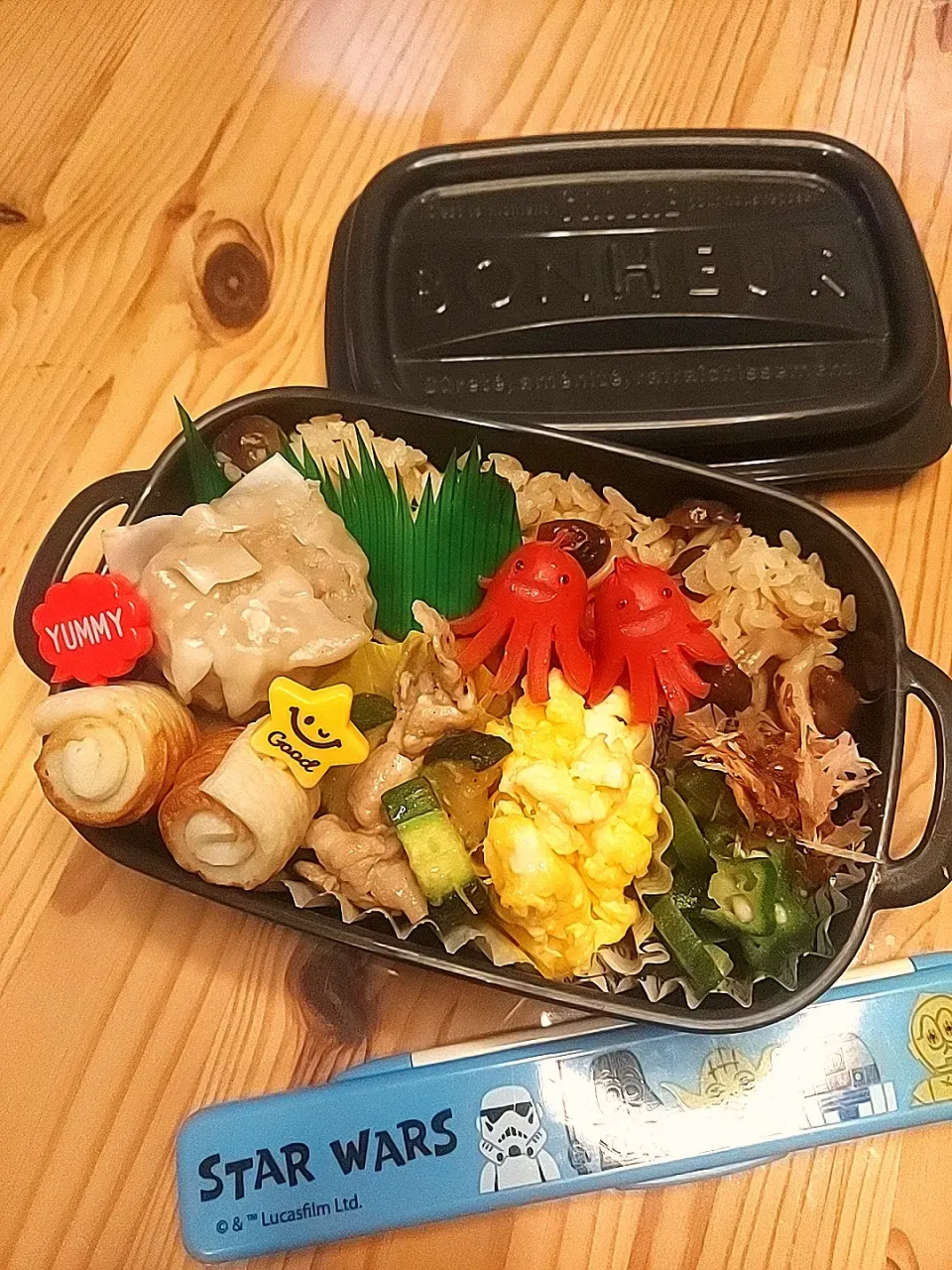 Snapdishの料理写真:2023.11.22 娘弁当🍱|あずきラテさん