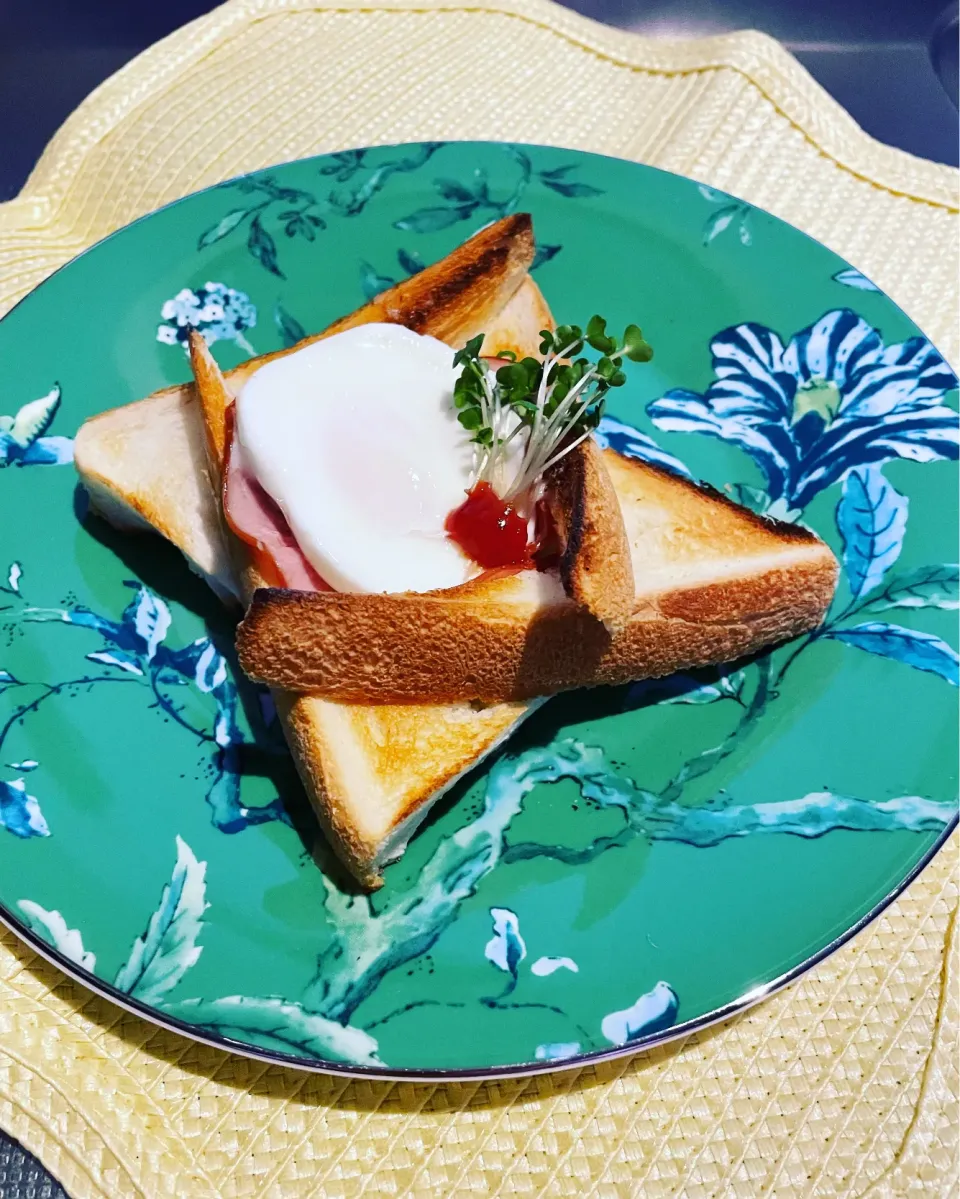 Snapdishの料理写真:手裏剣トースト|めんちゃんさん