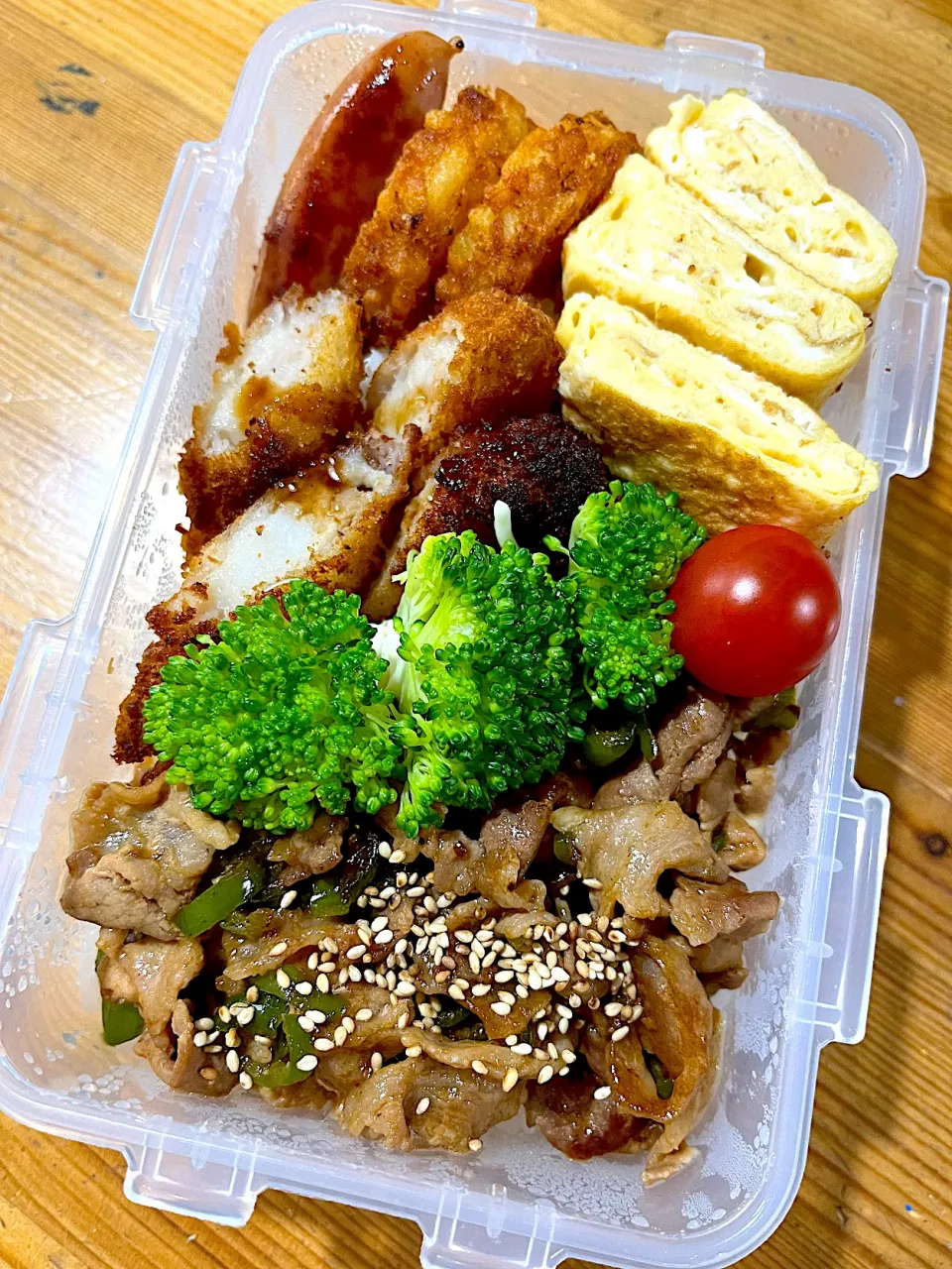 男子高校生弁当|ぽててとさん