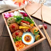 肉じゃがコロッケのお弁当