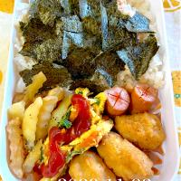 男子高校生のお弁当