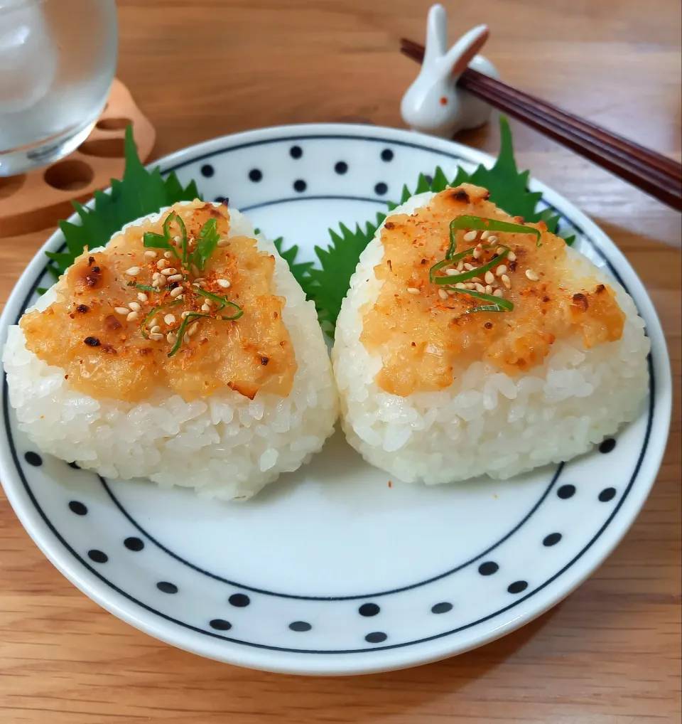 ビタントニオで作った白味噌で焼おにぎり|ナオミさん