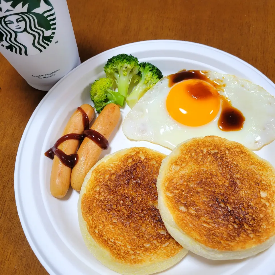 Snapdishの料理写真:朝ごはん|waiwaiさん