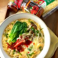 ピリとろ☆かき玉煮麺