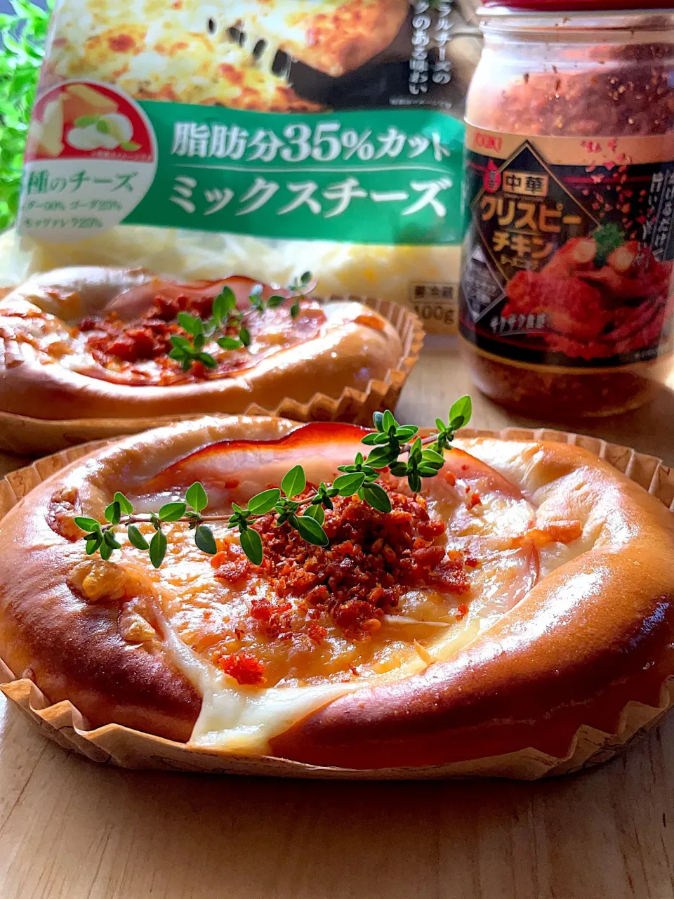 🌏おいしい世界ごはんパートナー🌍 
❤️‍🔥ピリとろ料理フェスティバル❤️‍🔥
ピリとろハムチーズクリスピーチキンシーズニング塩糀パン|9421beruさん