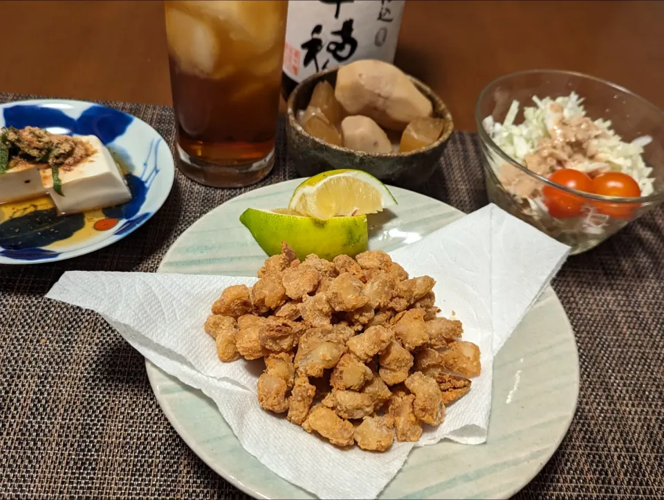 鳥ひざ軟骨唐揚げ🍻里芋煮🍻|miyuki🌱さん