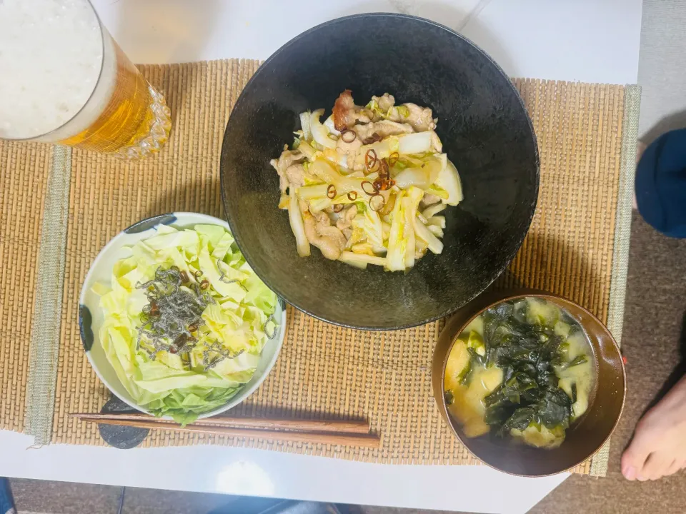 白菜青椒肉絲|料理人さん