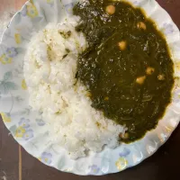 ほうれん草のダルカレー|クマプーくんさん