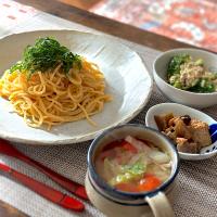 明太子パスタ🍝