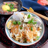 里芋no炊き込みご飯