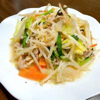 シンプルな野菜炒め