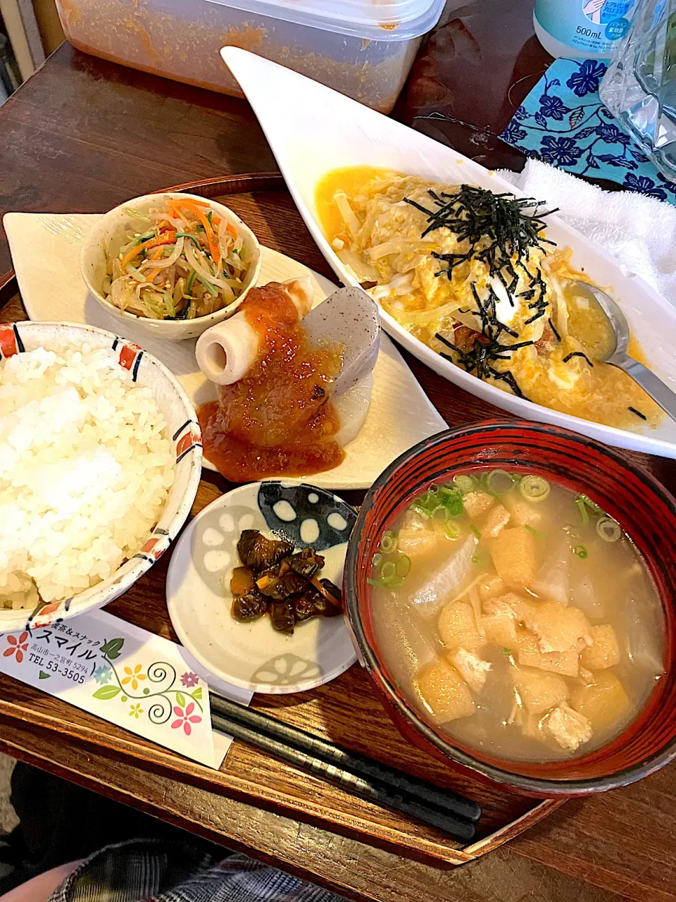 ランチ　カツとじ🍢おでん|Yukityさん