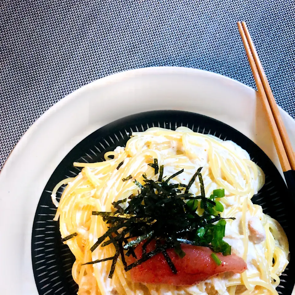 めんたいクリームパスタ|ユミさん