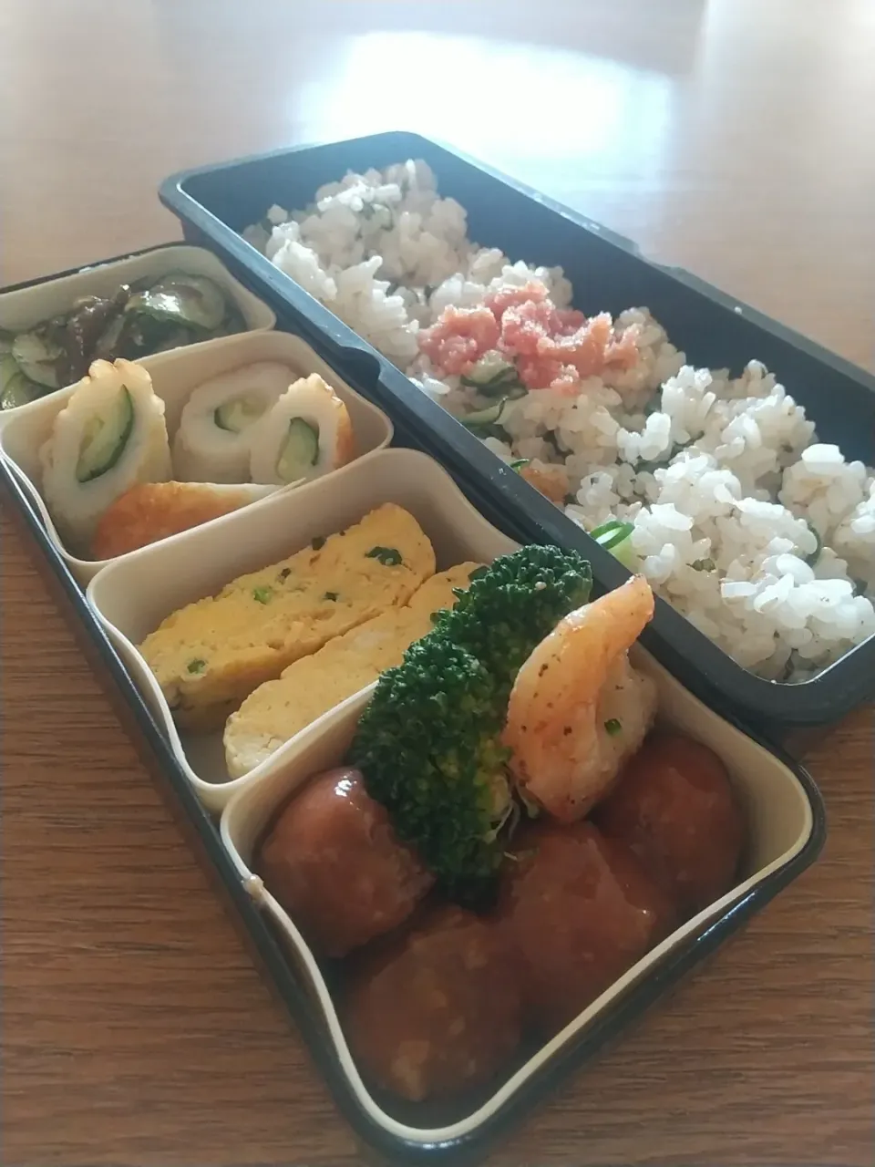 酢飯弁当|まきごろうさん