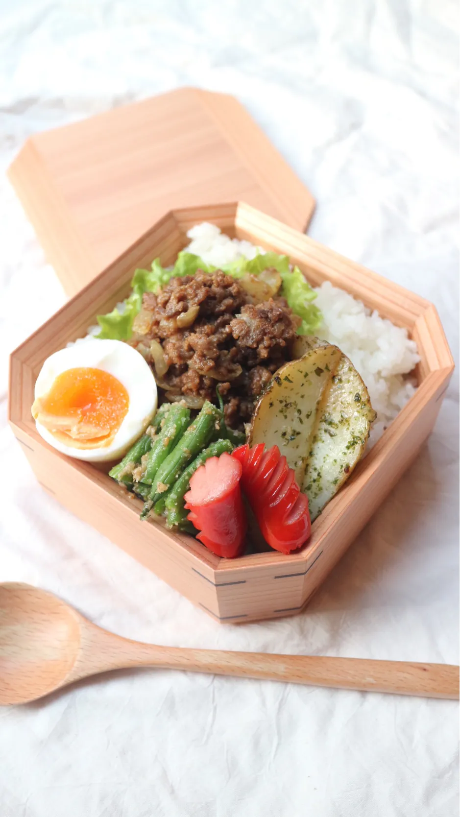 キーマカレー？ドライカレー？弁当。|chocohimeさん