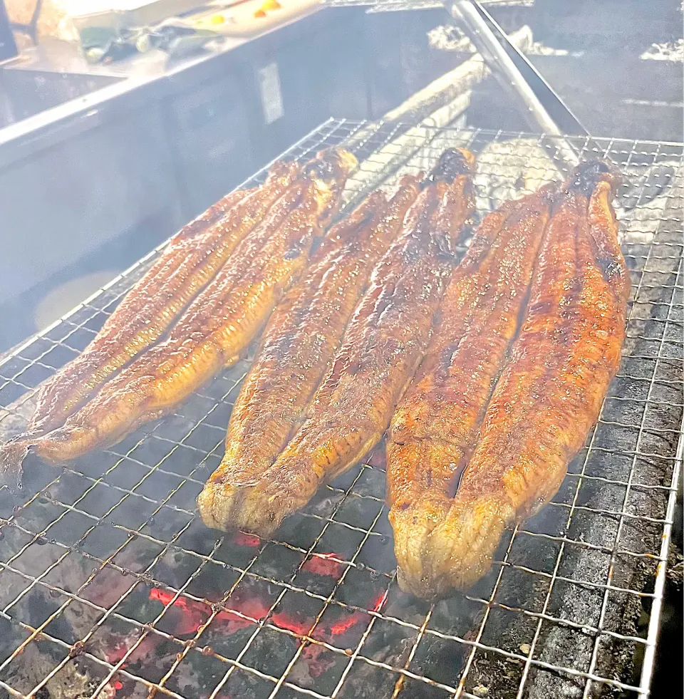 魚河岸diningむぅの鰻備長炭焼き🔥|Toru Satoさん