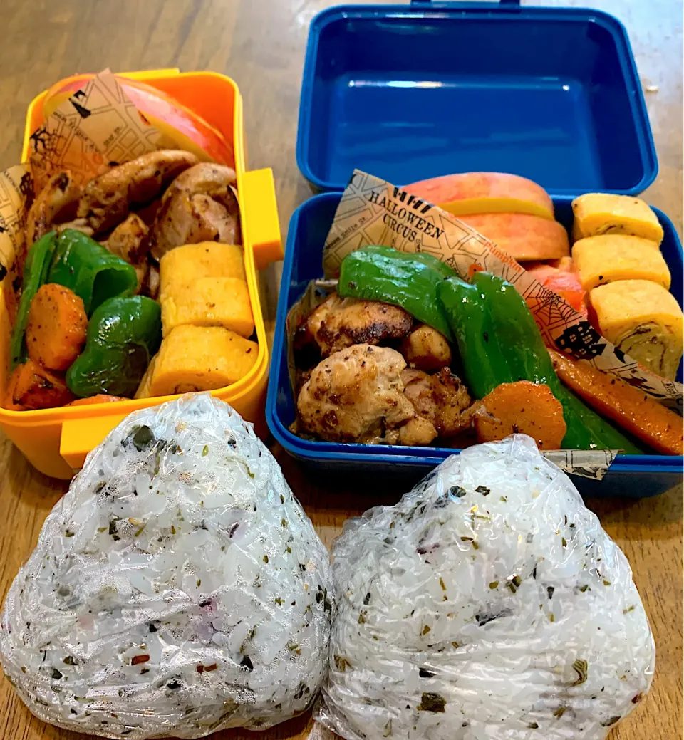 大学生2人弁当🍱|がおりんさん