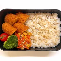 Snapdishの料理写真:男子中学生弁当|aikaさん