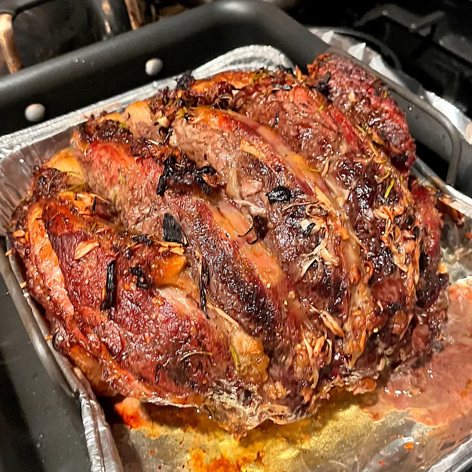 Snapdishの料理写真:Prime Rib Roast for Thanksgiving🍁|🌺IAnneさん