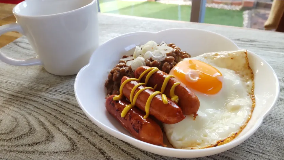 Snapdishの料理写真:大好きな朝ごはん😋|puniさん