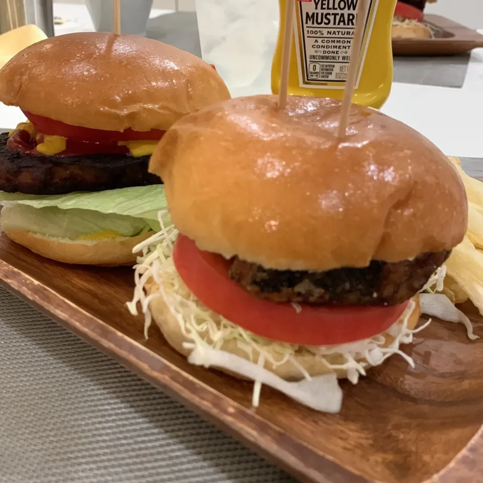 鰹のタタキの竜田揚げバーガー🍔|ケイさん