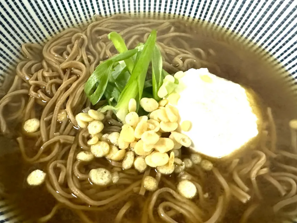 どん兵衛袋麺、ポーチドエッグ|まささん