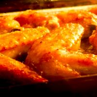 手羽の胡麻ドレッシング漬け焼き