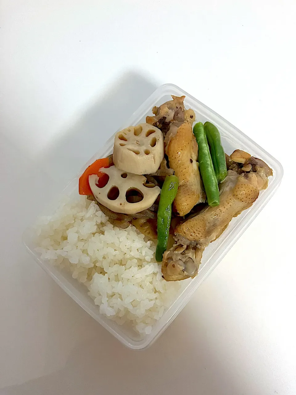 Snapdishの料理写真:残りものスライド弁当|コマツ菜さん