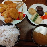 ランチは串揚げ