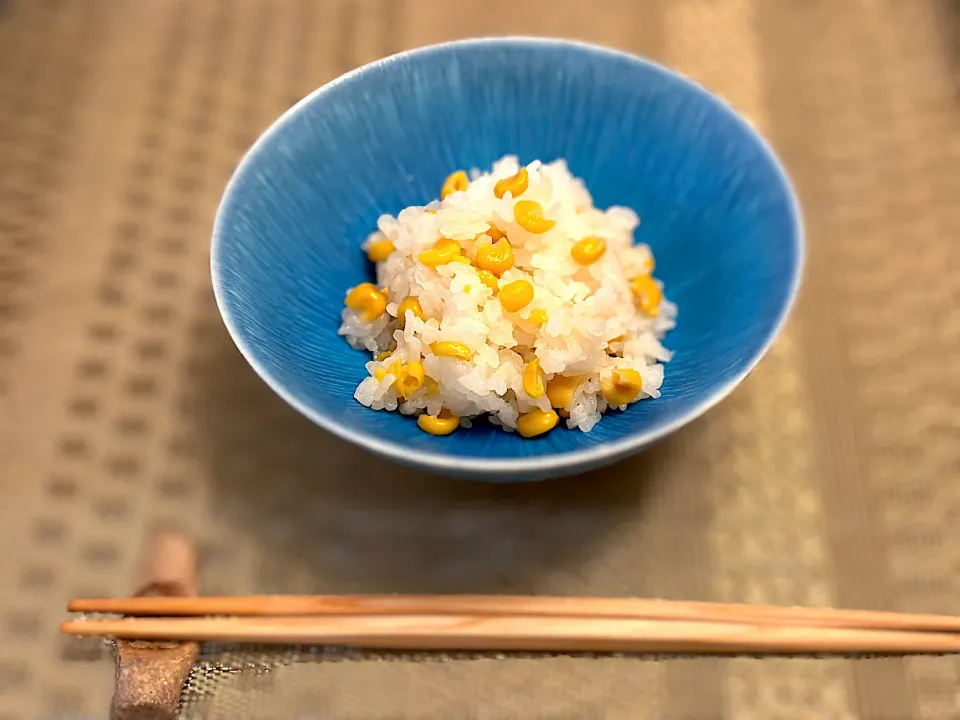 消費期限滑り込みのとうもろこしご飯🌽|にゃあ（芸名）さん