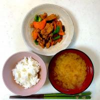 大豆のお肉でピリ辛簡単炒めもの
