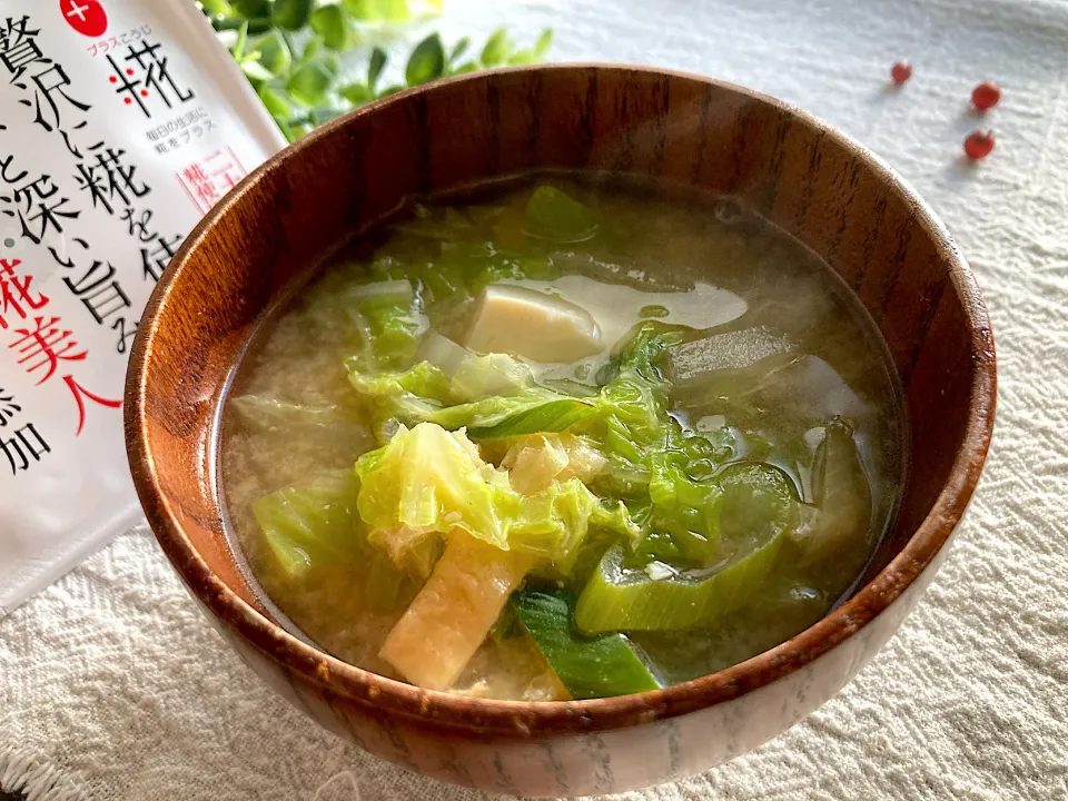 ＊白菜と油揚げのお味噌汁が美味しすぎる＊|＊抹茶＊さん