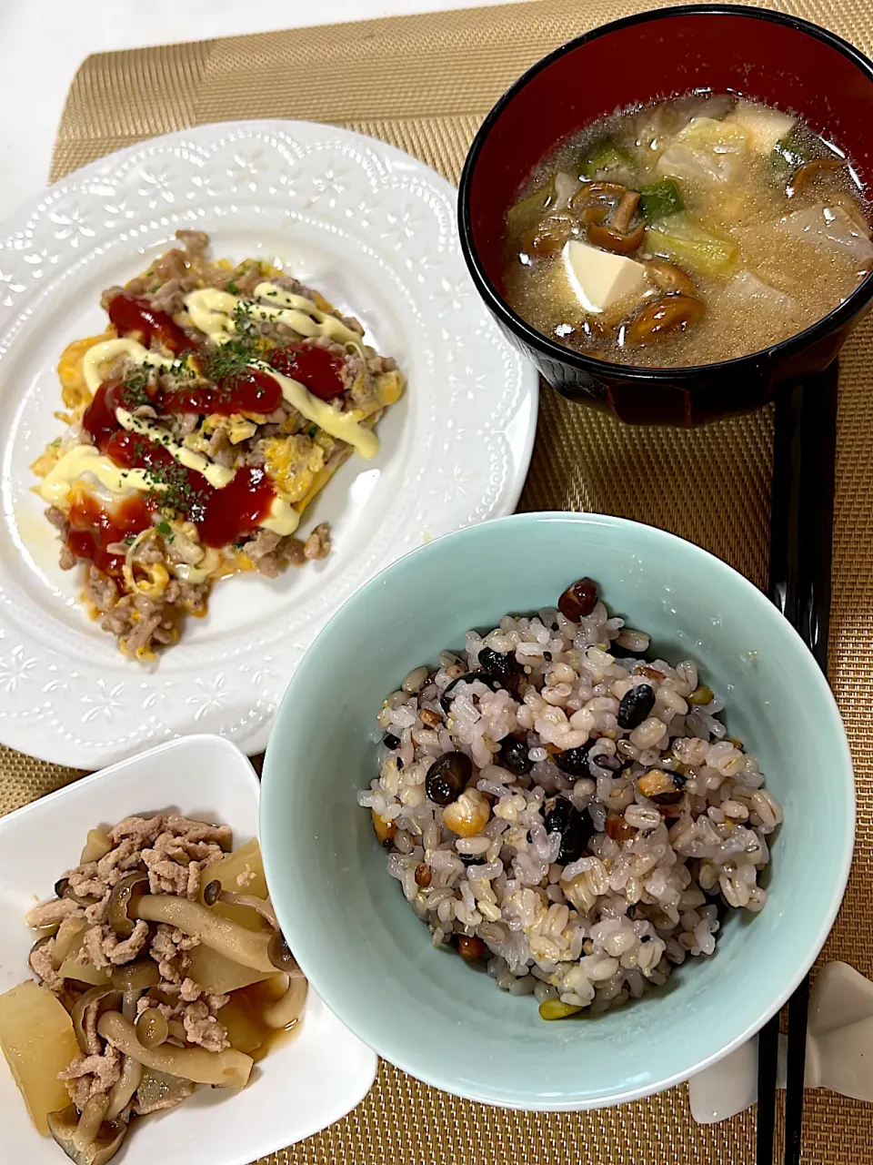 息子風邪悪化しないで〜の、朝食💦|ひろこさん