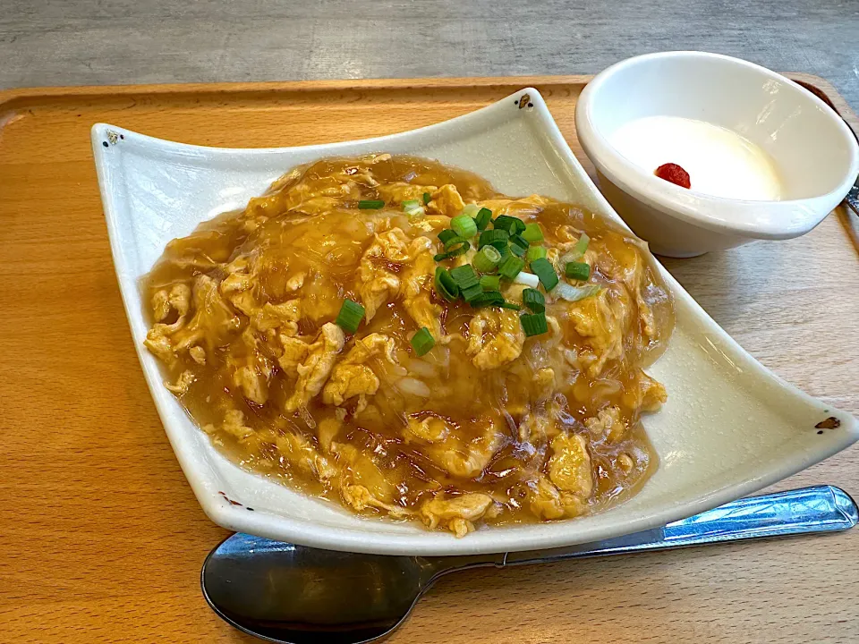 ふかひれあんかけ炒飯|マハロ菊池さん