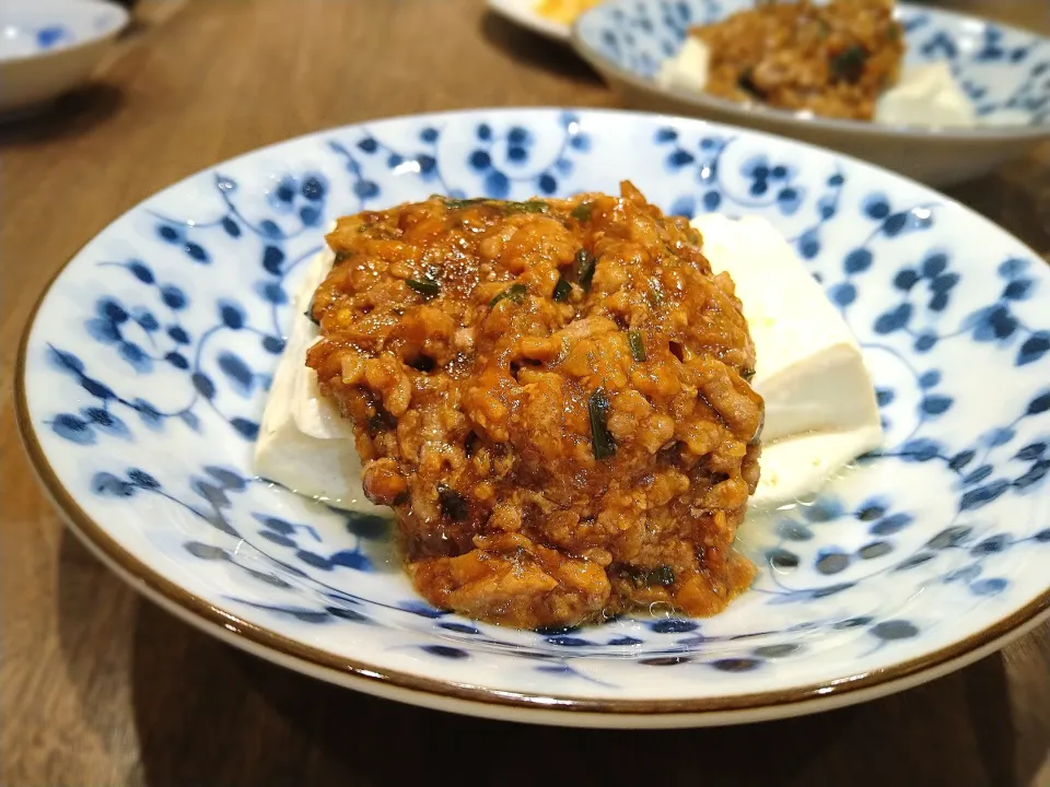 肉味噌豆腐|古尾谷りかこさん