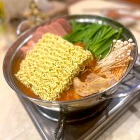 牛骨でとったプデチゲ
