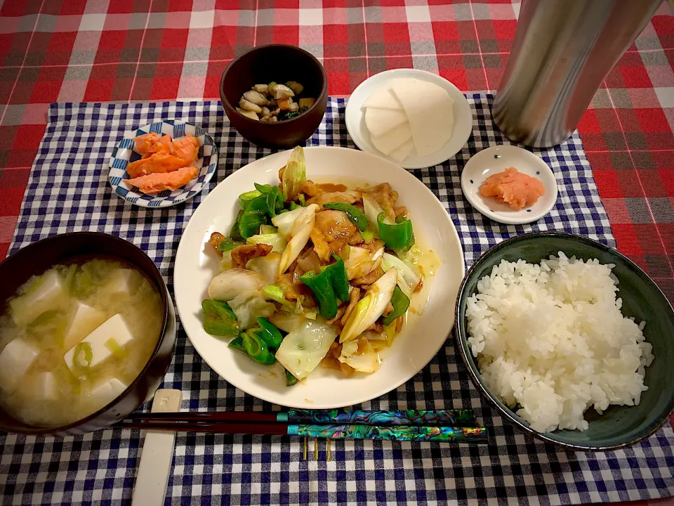 2023/11/22 晩ごはん🍚回鍋肉|ひーちゃんさん