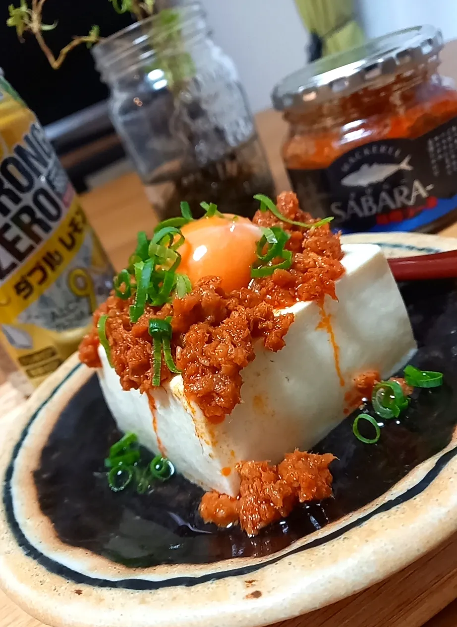 ｻﾊﾞ味噌ﾗｰ油温奴|まりおさん