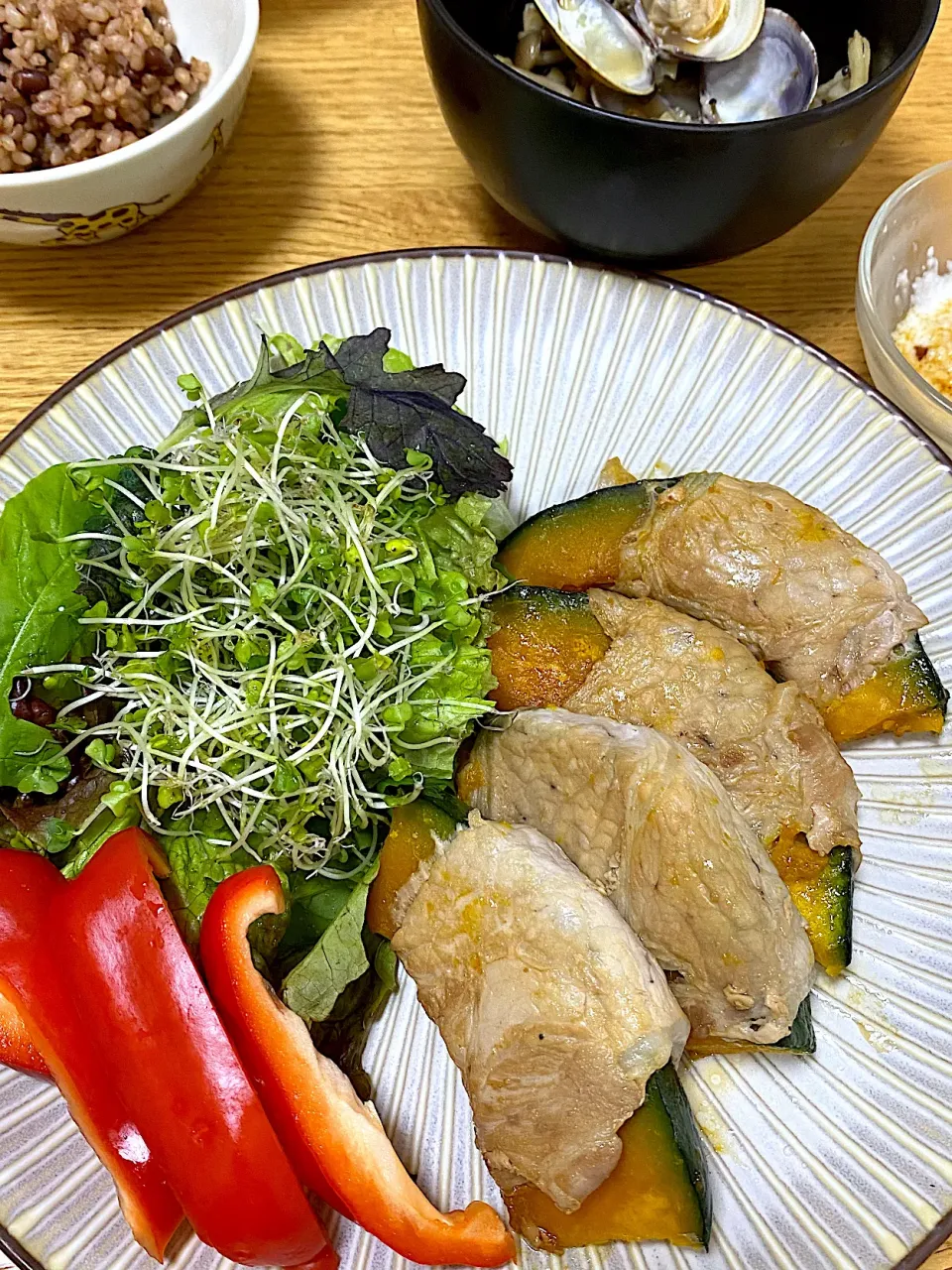 かぼちゃの肉巻き  #ytbメソッド|あさみさん