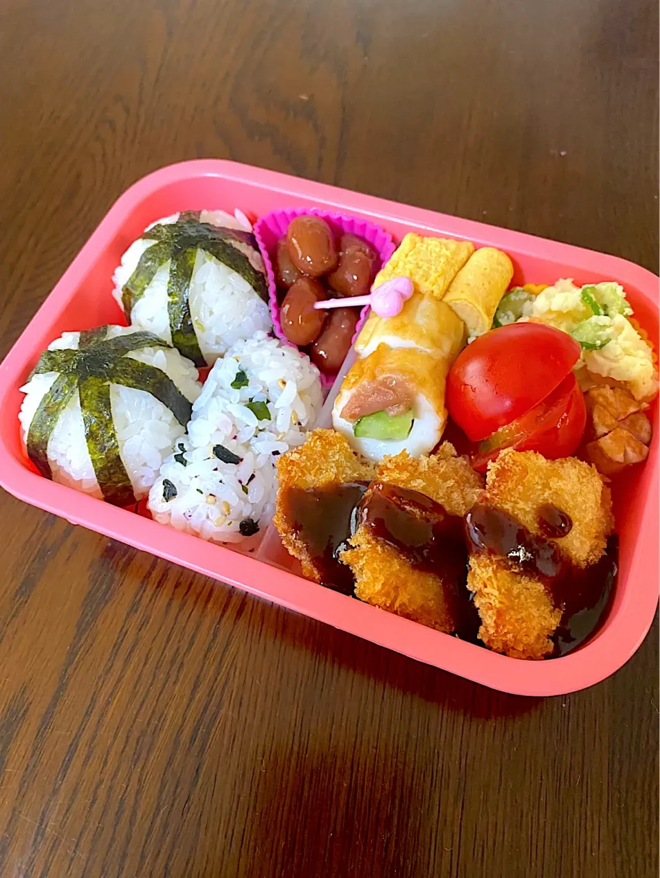 Snapdishの料理写真:ささみカツ弁当|kiicoさん