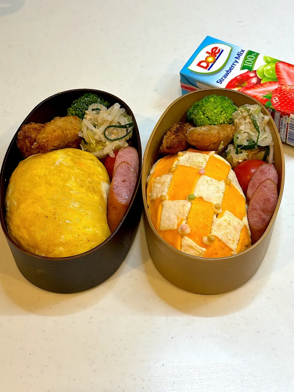 Snapdishの料理写真:2023.11.27 JKと私のお弁当|こむぎさん